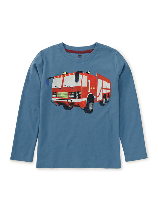 Firetruck Graphic Toddler Tee