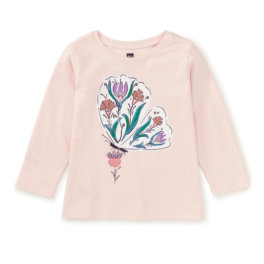 Creole Pink Painted Butterfly Tee