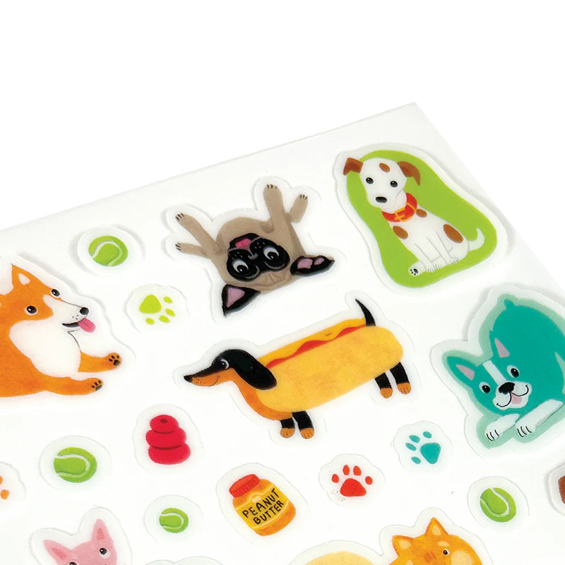 Stickiville Stickers: Quirky Dogs