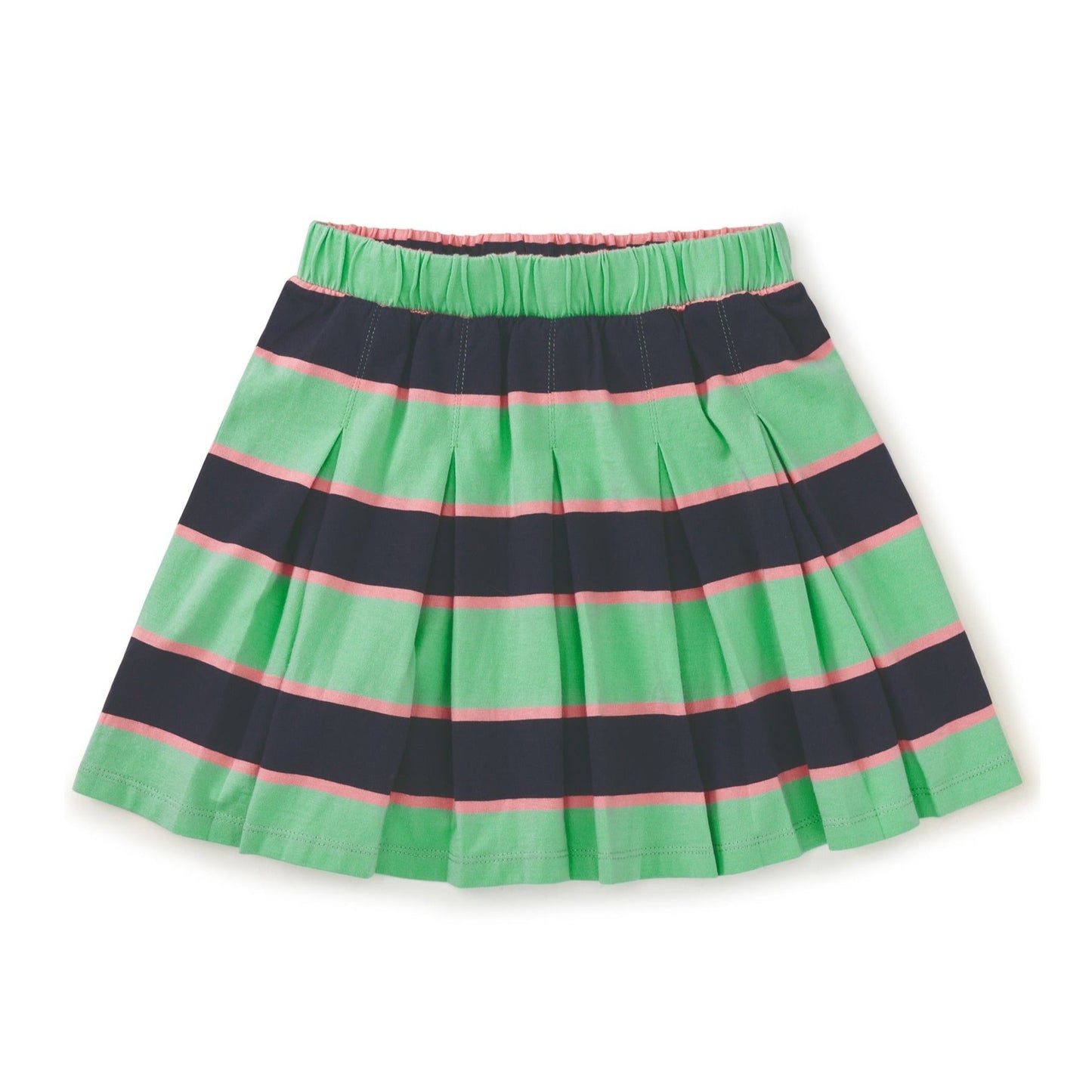 Parkside Stripe Pleated Skirt