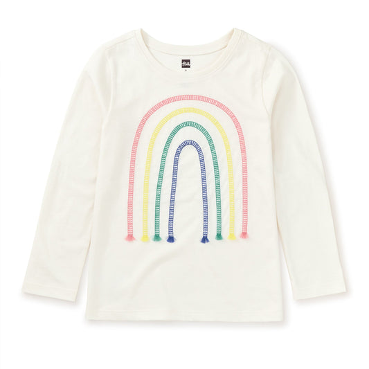 Embroidered Rainbow Tee