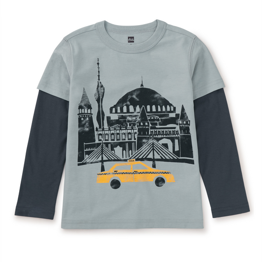 Istanbul Taxi Layered Tee