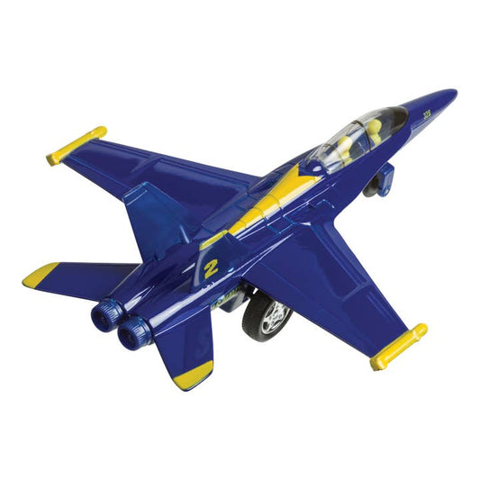 Blue Angel Jet Pull Back Toy