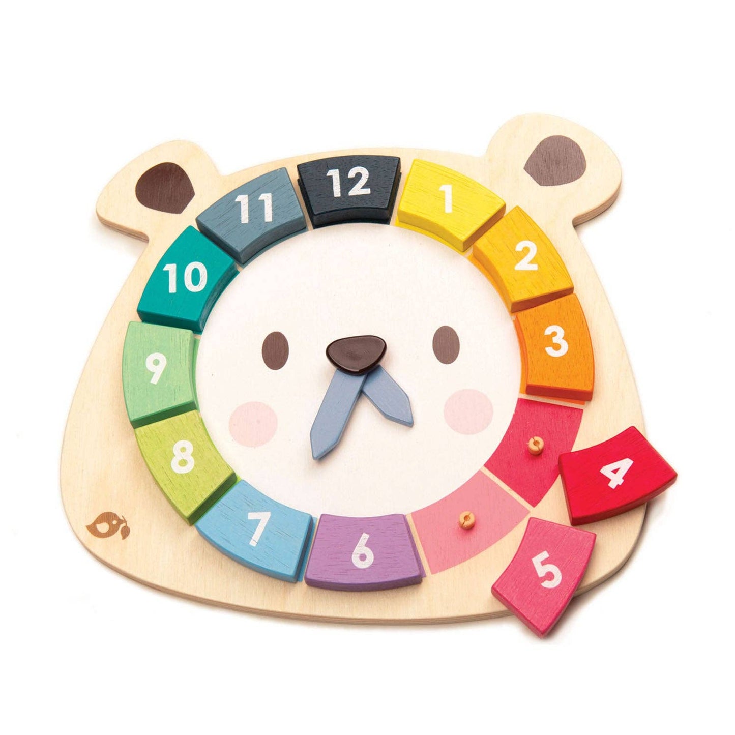 Bear Colors Clock