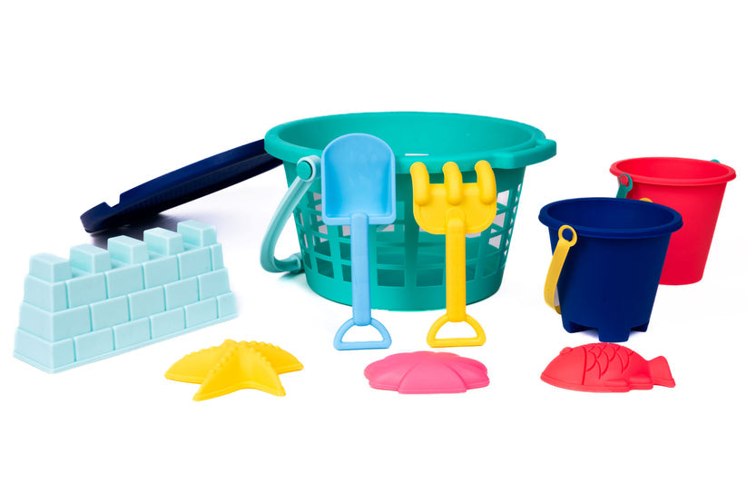 10 piece sand bucket set