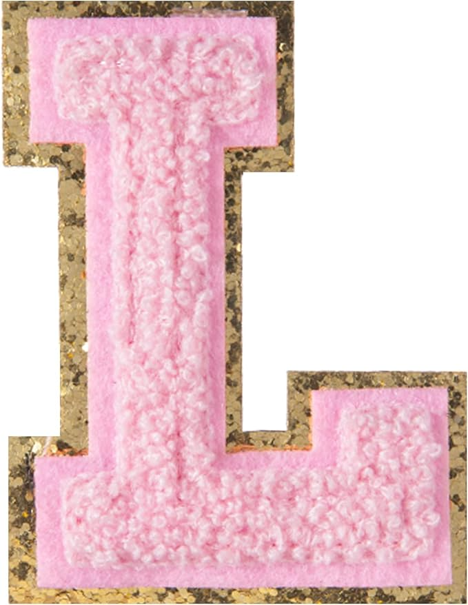 Light Pink Chenille Letter