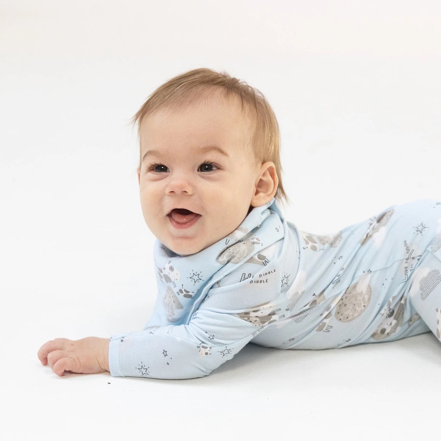 Love you to the Moon Bandana Bib