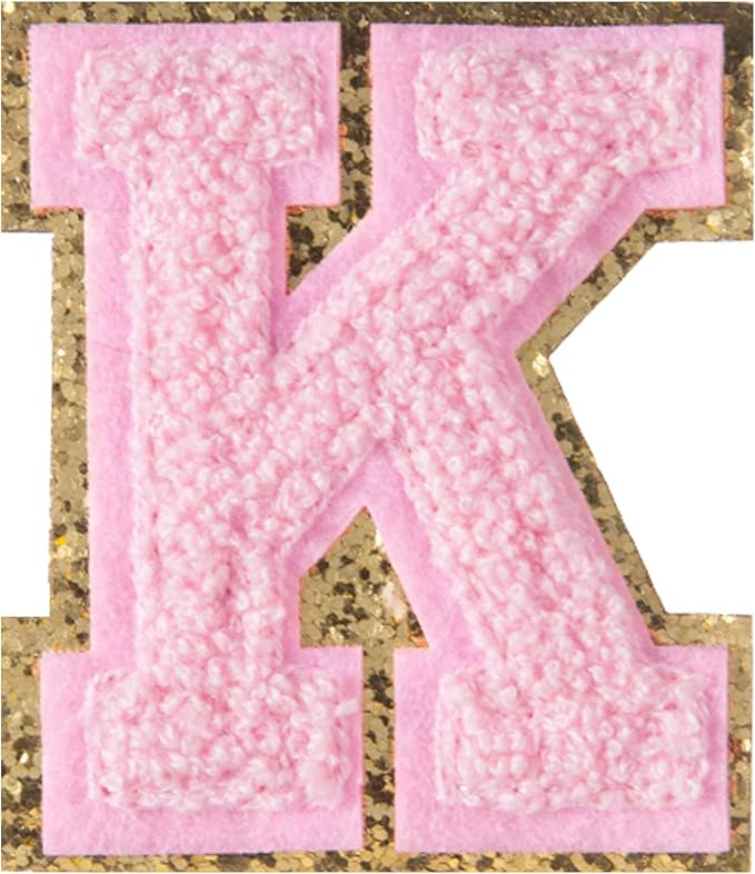 Light Pink Chenille Letter