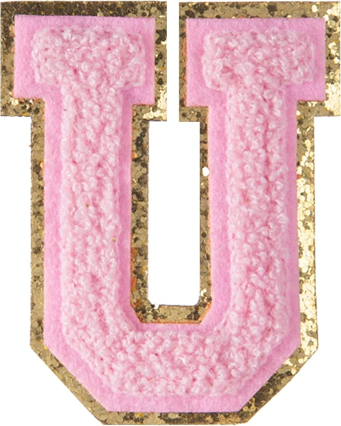 Light Pink Chenille Letter