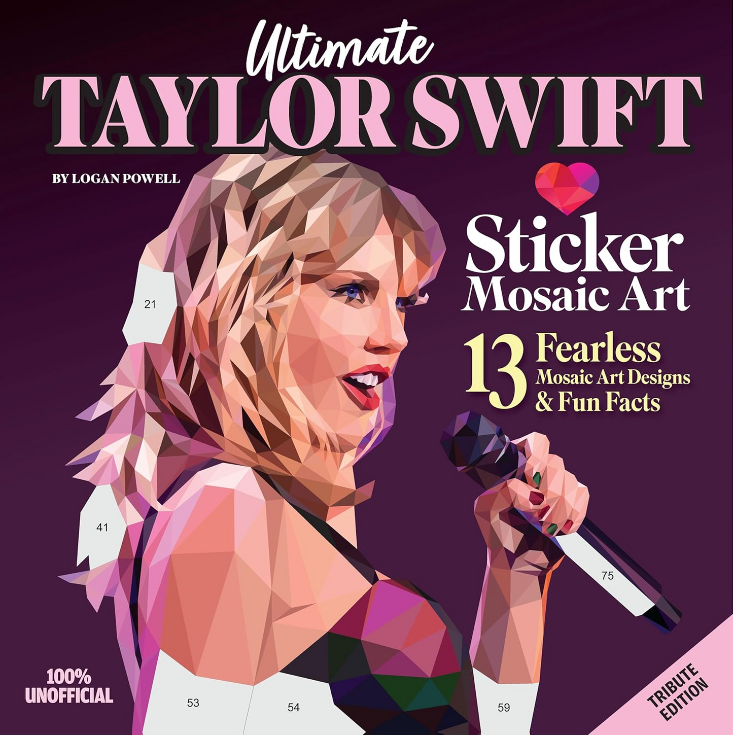 Taylor Swift Sticker Painting