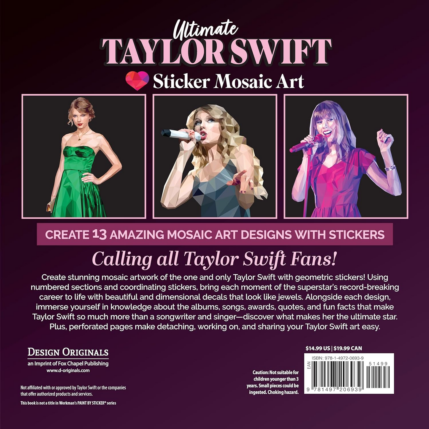 Taylor Swift Sticker Painting