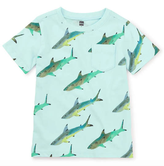 Coastal Sharks Graphic Tee