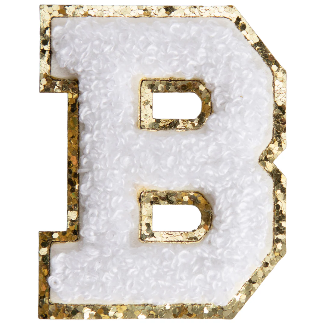 White Chenille Letter