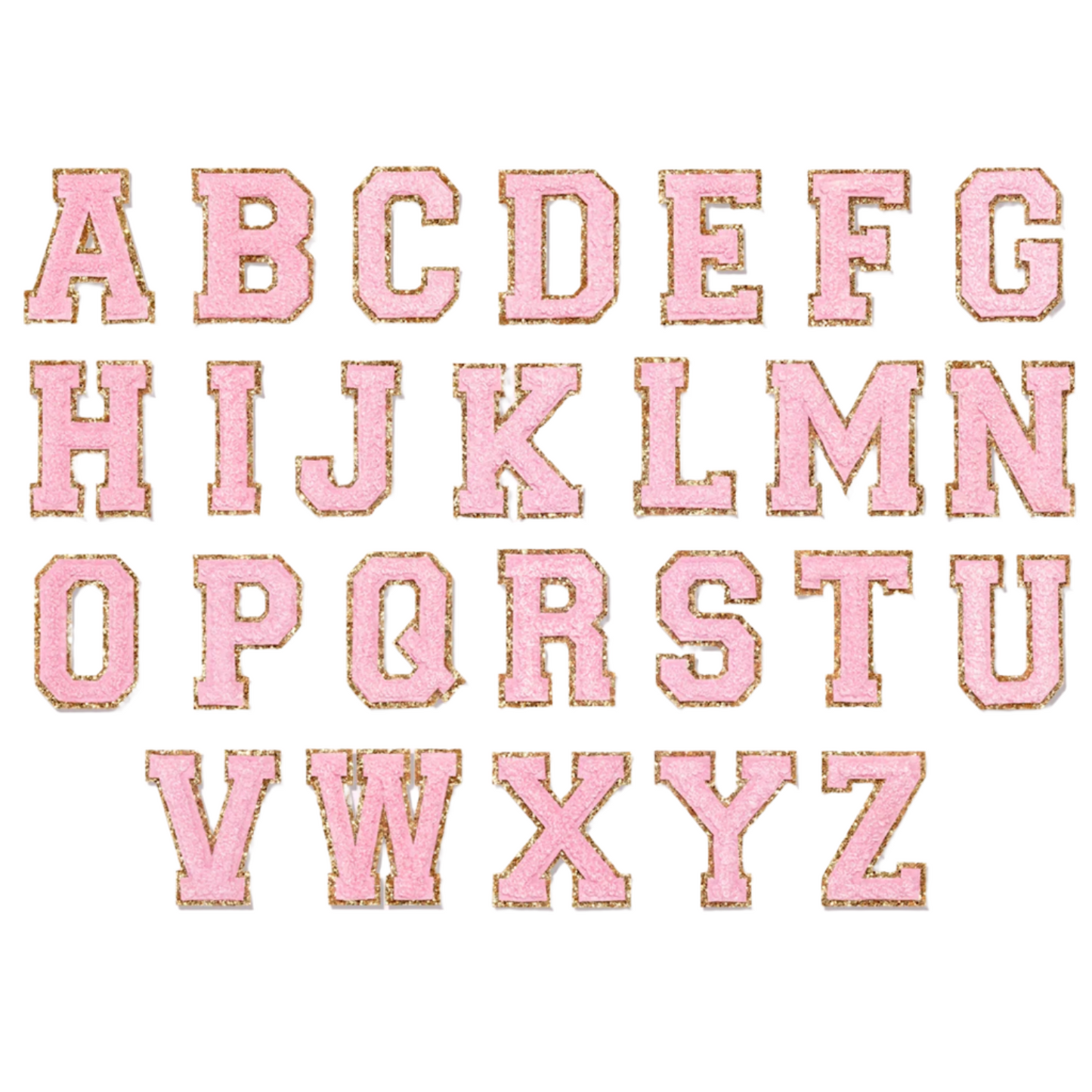 Light Pink Chenille Letter