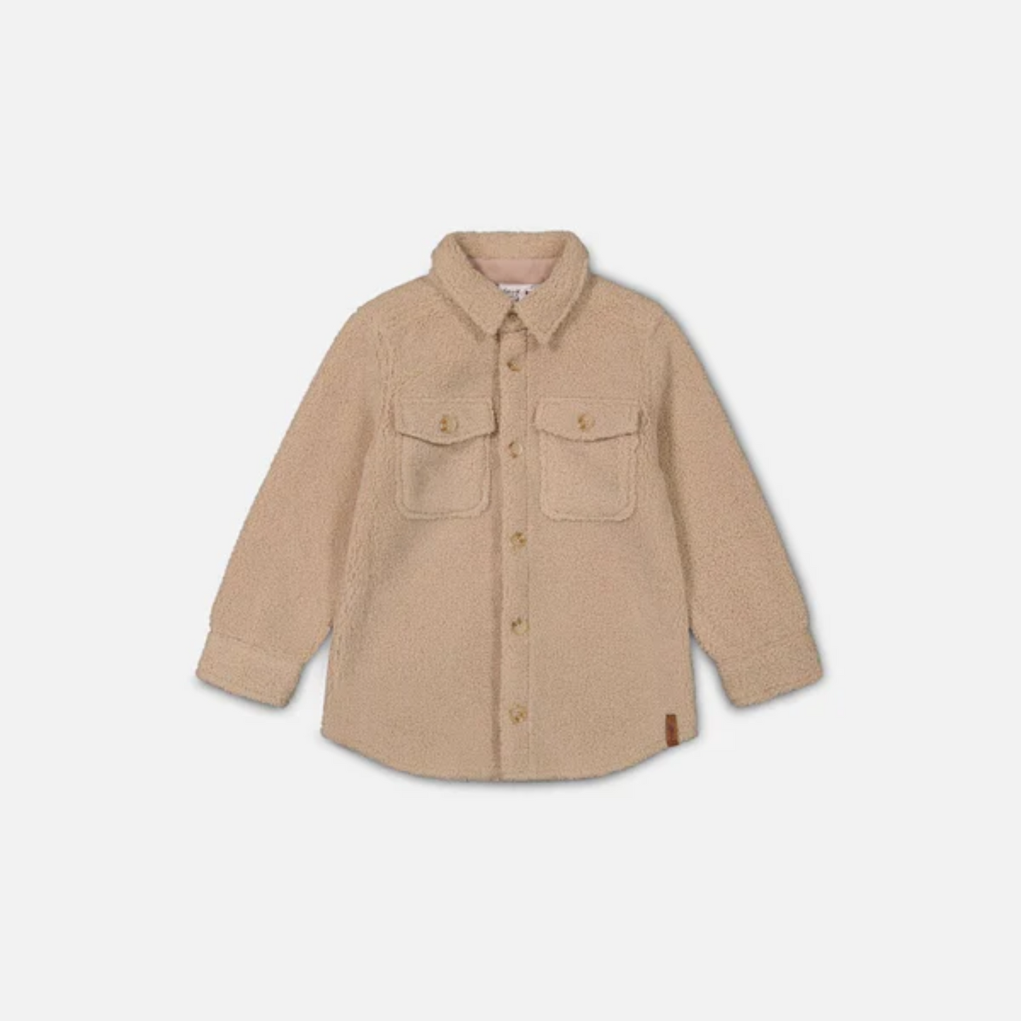 Sesame Sherpa Overshirt