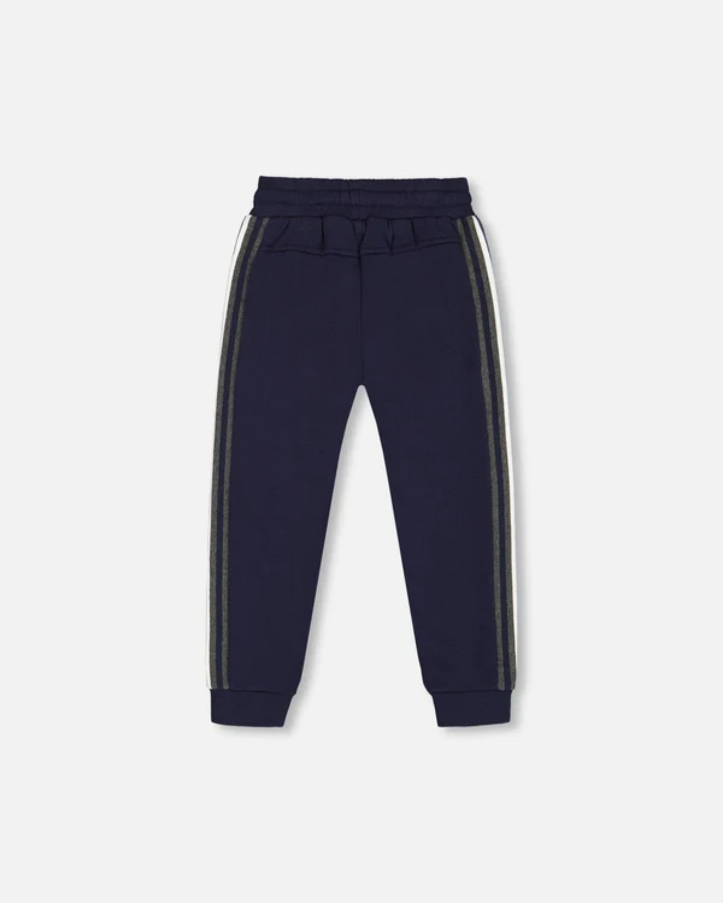 Peacoat Contrast Fleece Pants