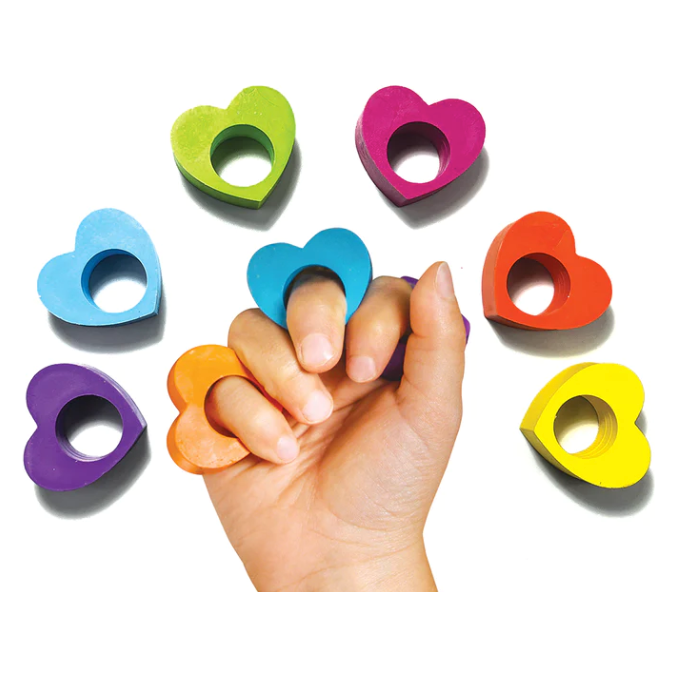 Heart Ring Crayons