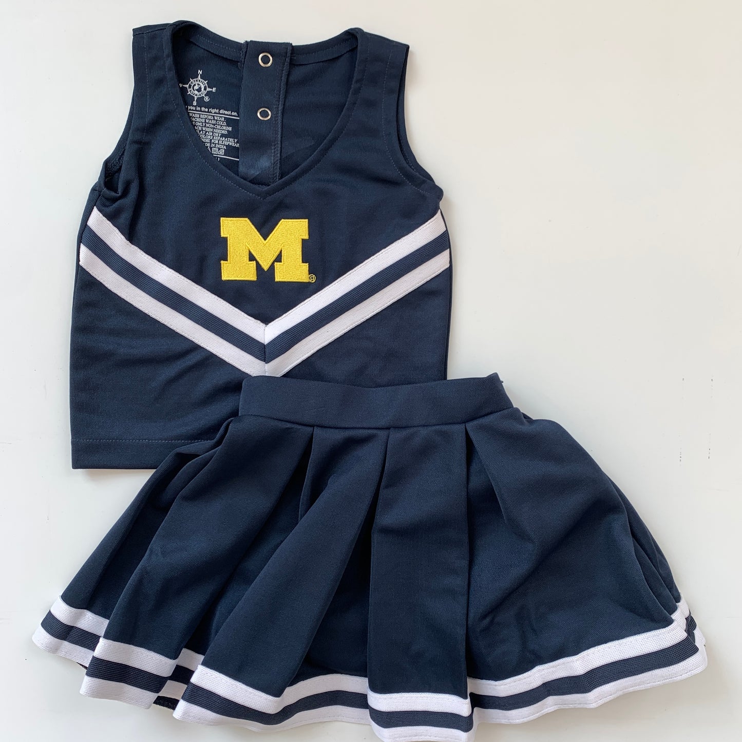 Michigan Cheer Dress and Bloomer Set