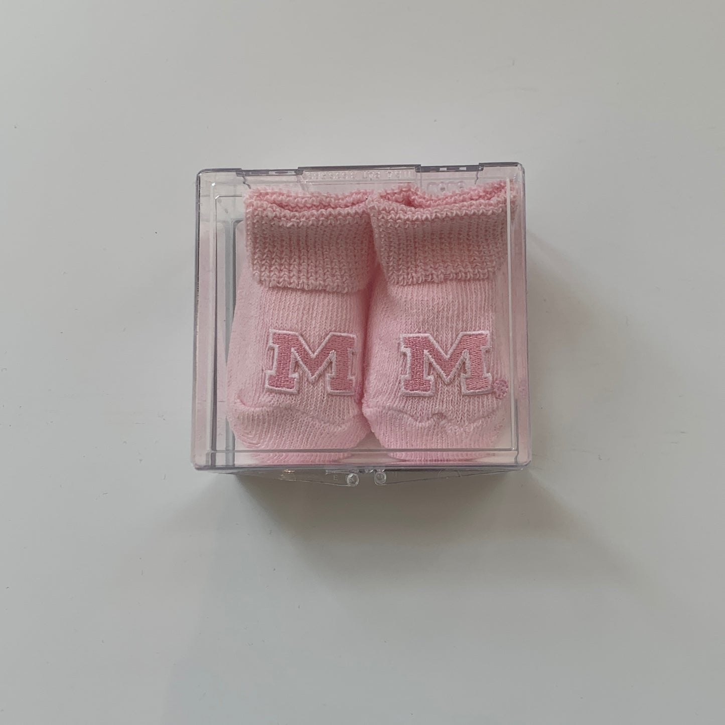 Pink Michigan Gift Box Bootie