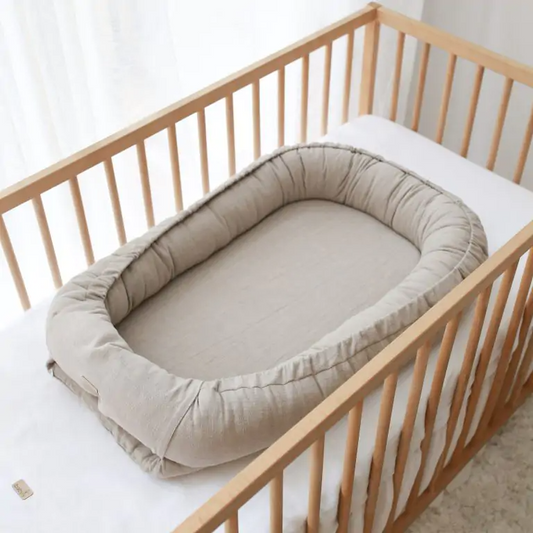 Beige Linen Babynest