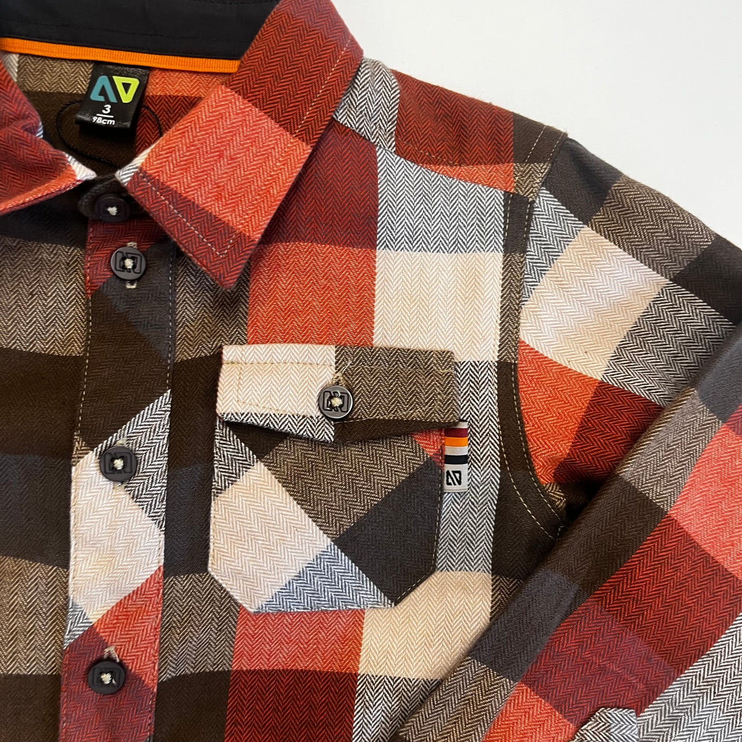 Autumn Plaid Button Up Shirt