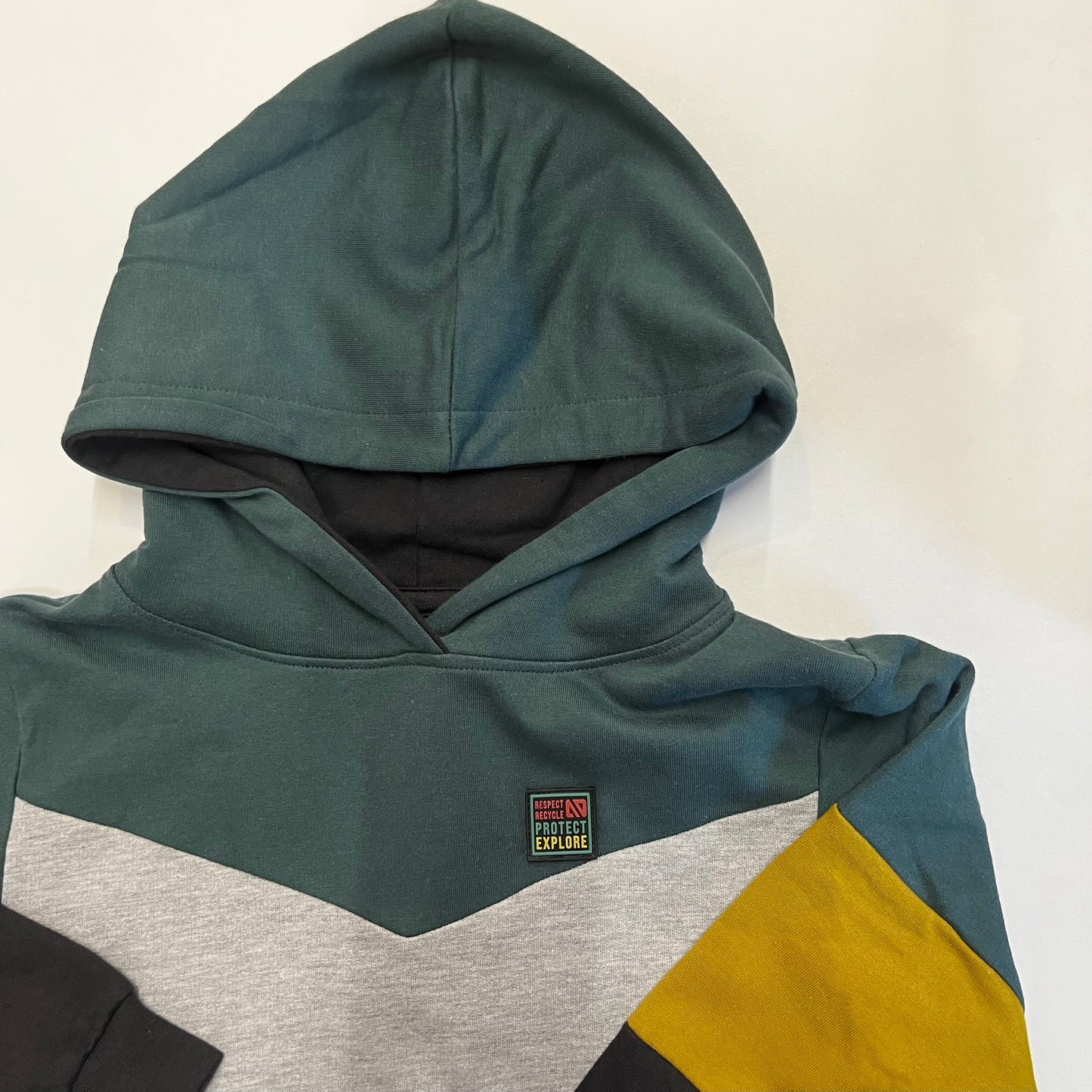 Black Mustard Green Hoodie