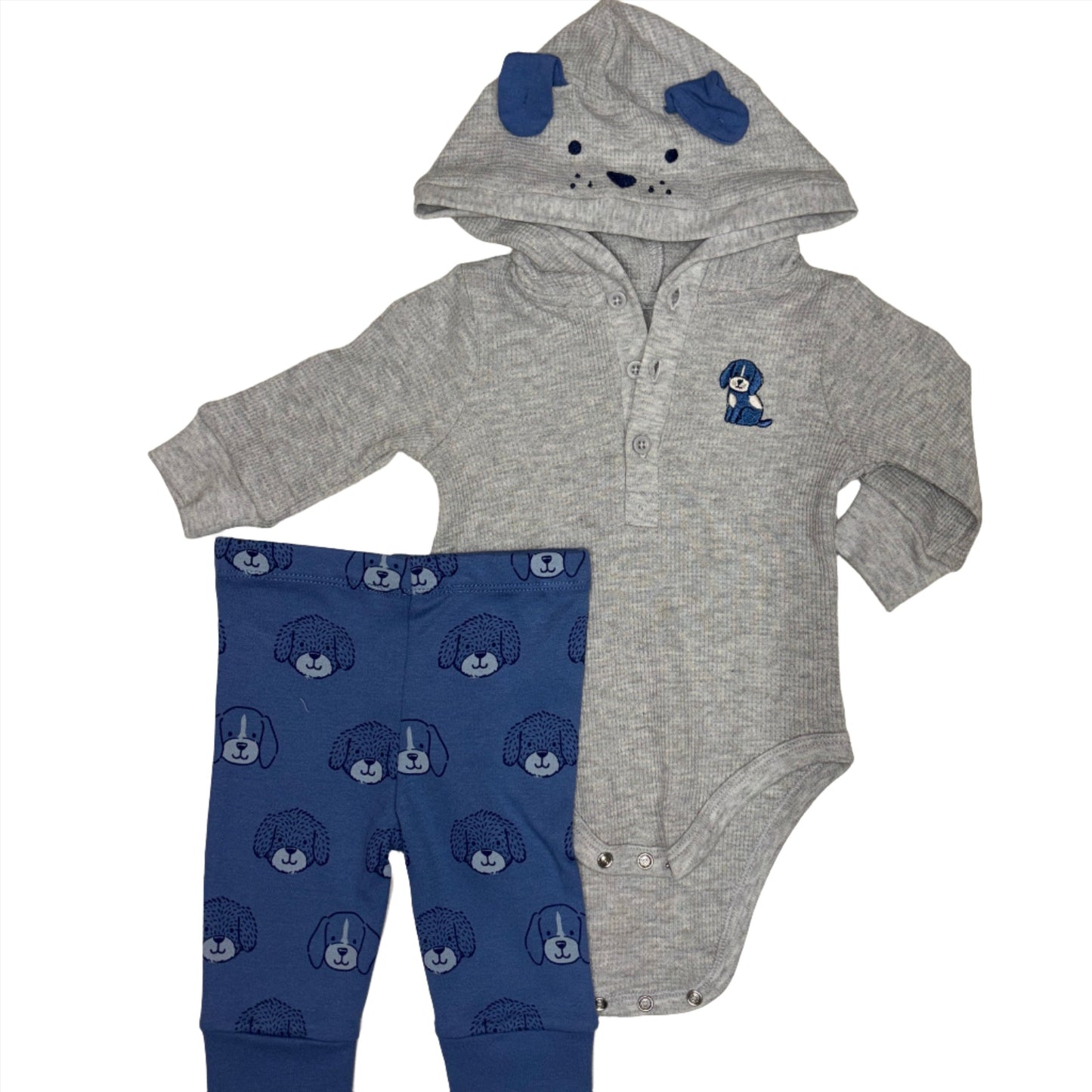 Puppy Bodysuit and Pant Set