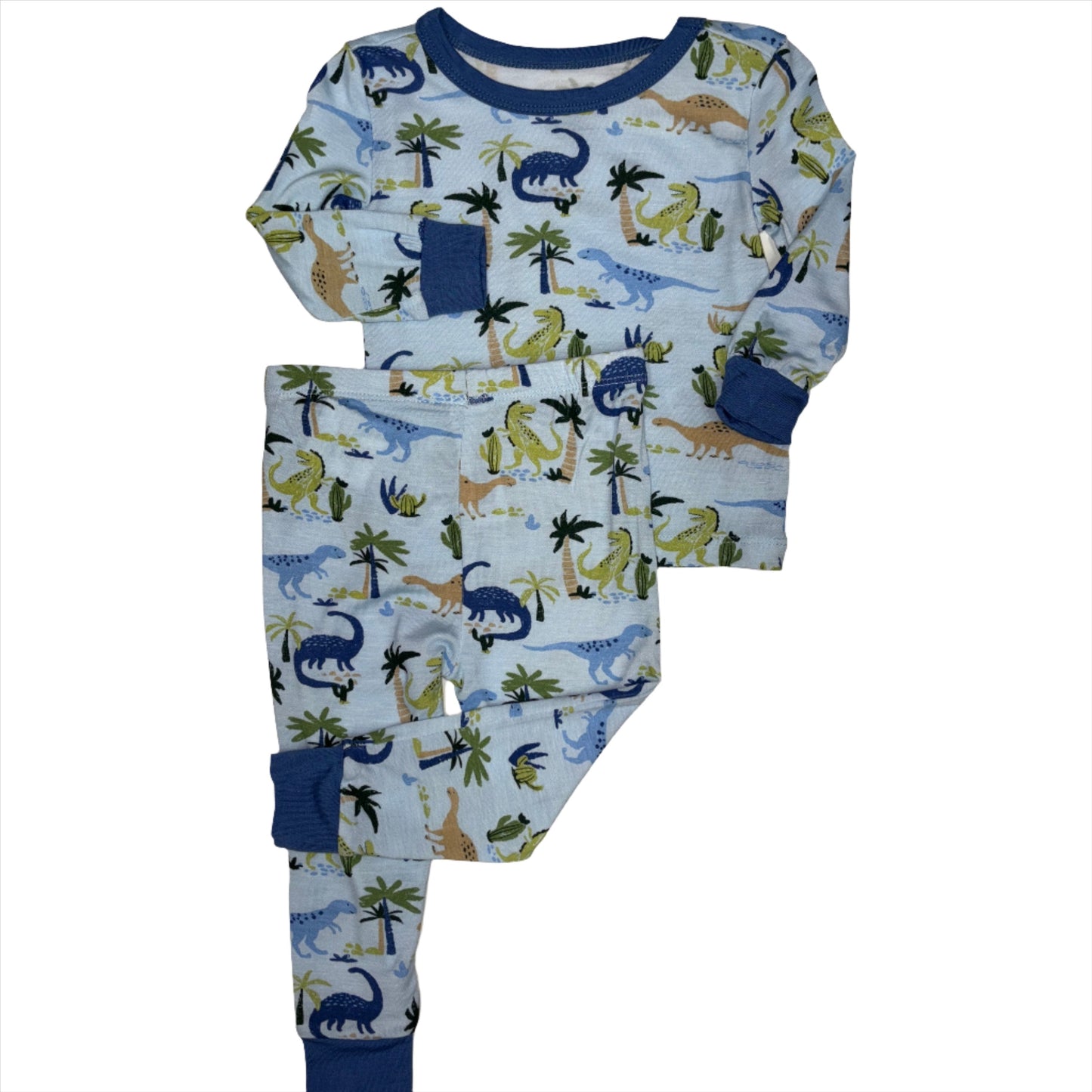 Dino Jungle Bamboo Pajama Set