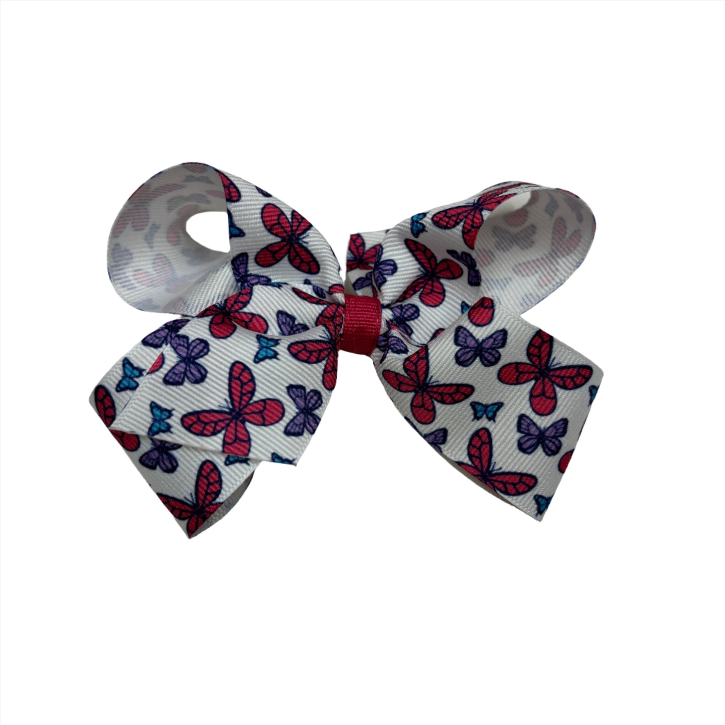 Trendy Print Medium Bow