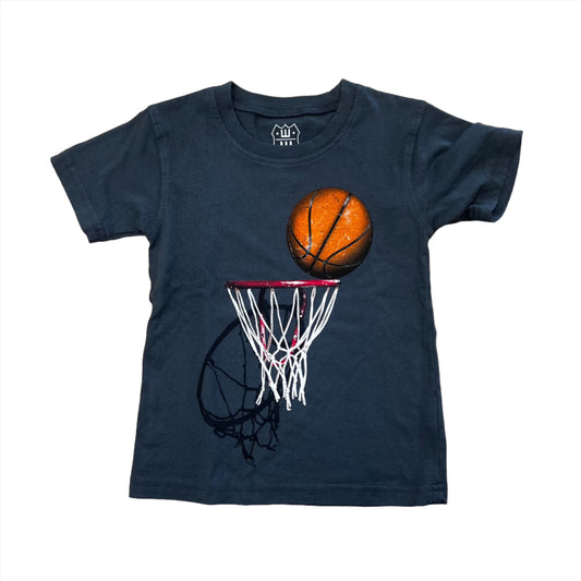 Gray Basketball Organic Cotton Tee