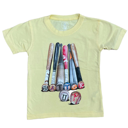 Butter Batter Up Short Sleeve Tee