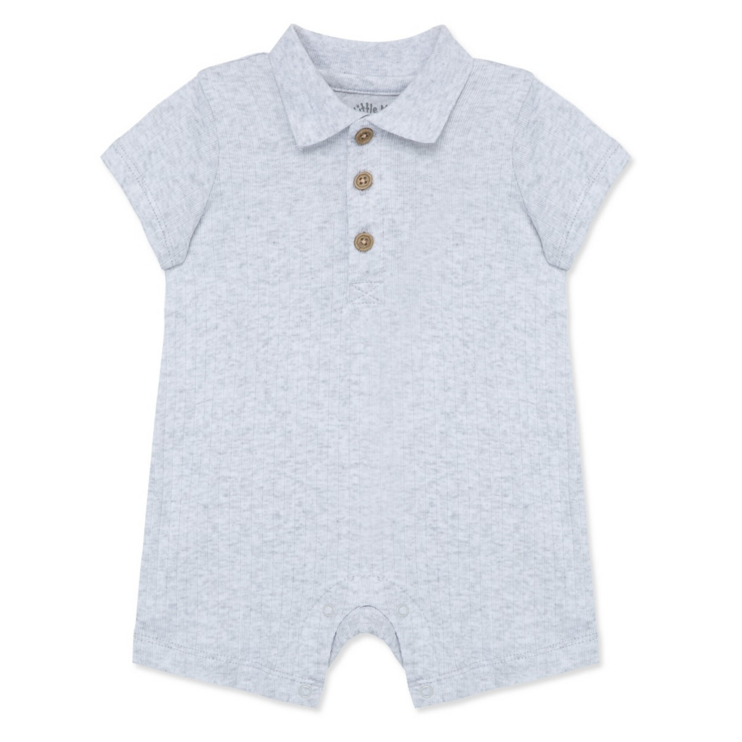 Grey Polo Romper