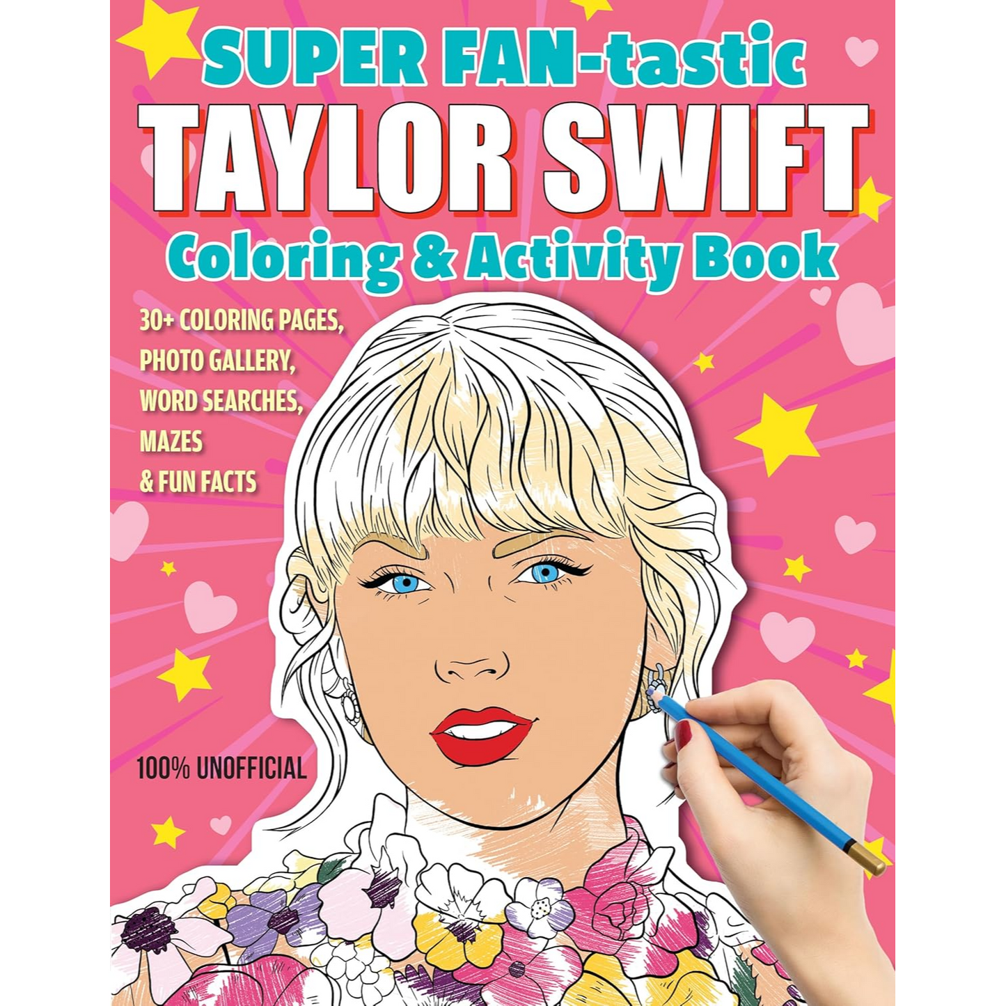 Taylor Swift Coloring & Activity Book