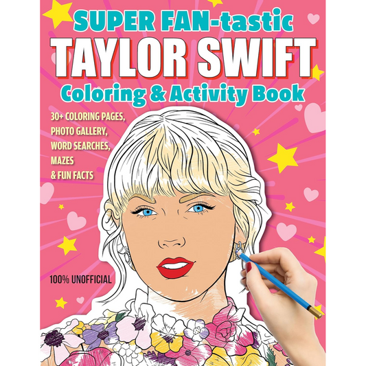 Taylor Swift Coloring & Activity Book