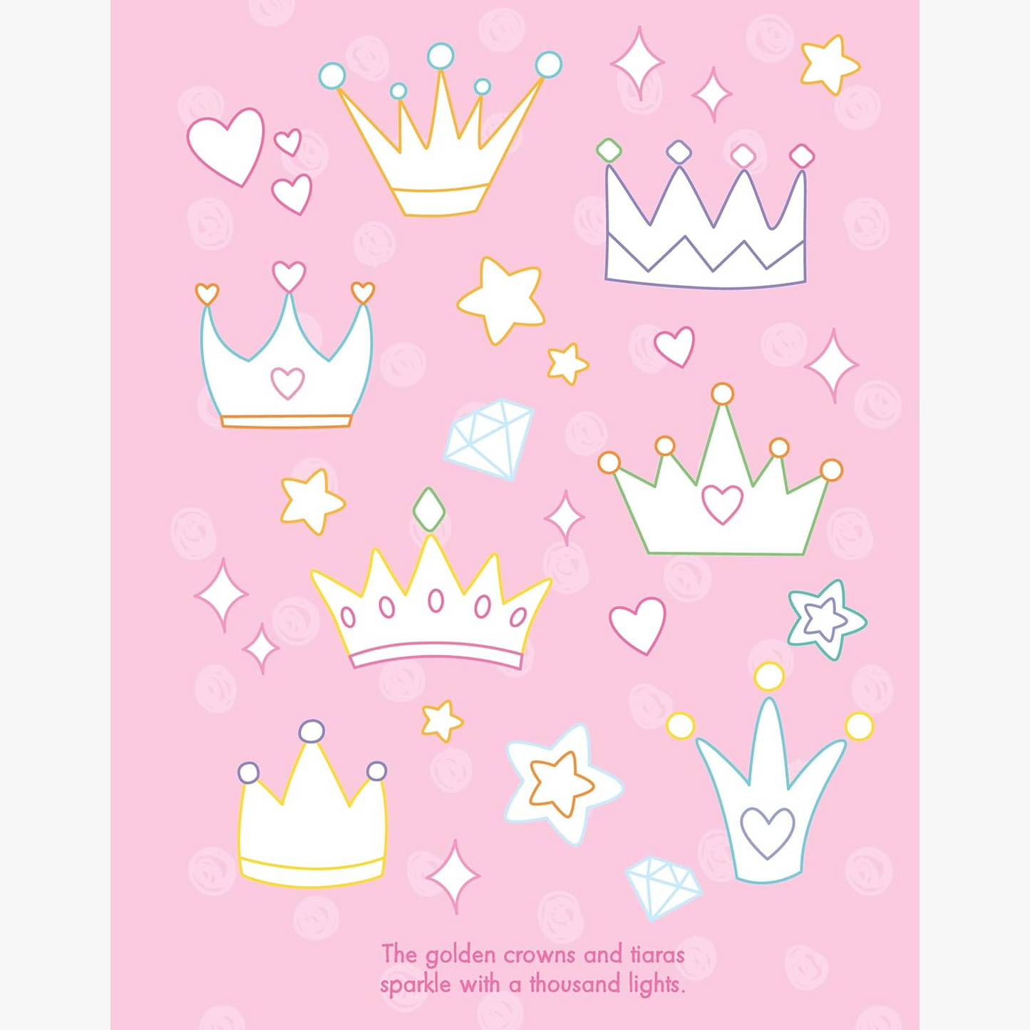 Sparkle Princess Gemstone Sticker Activity Book