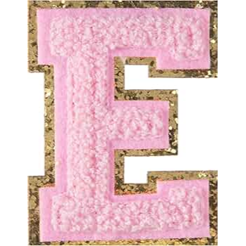 Light Pink Chenille Letter