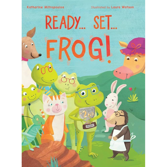 Ready...Set...Frog! Hardcover Book