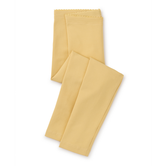 Honey Mustard Solid Legging