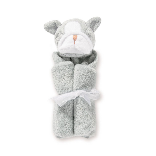 Grey Bulldog Blankie