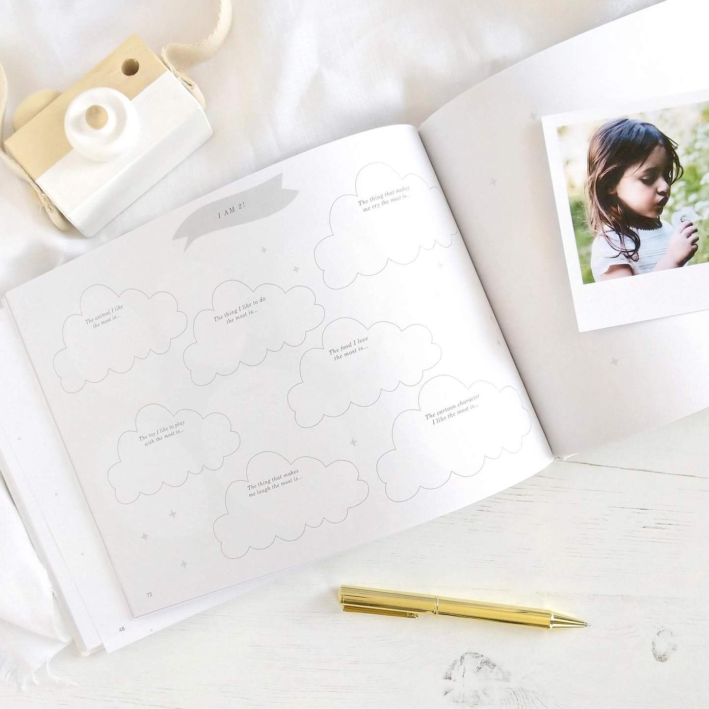 Safari Baby Memory Book