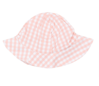 Mini Gingham Pink Sunhat