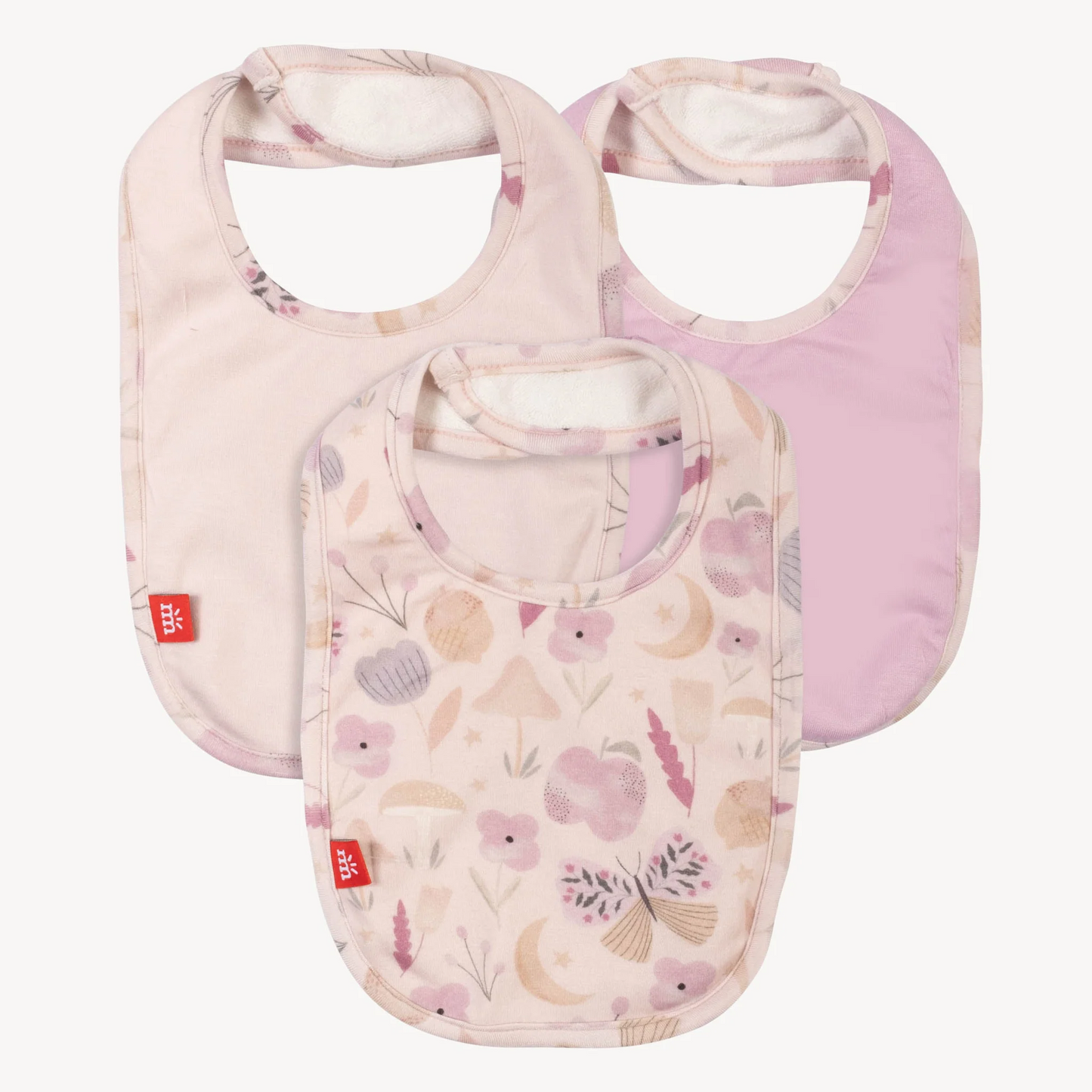 Organic Botanic Bib Set