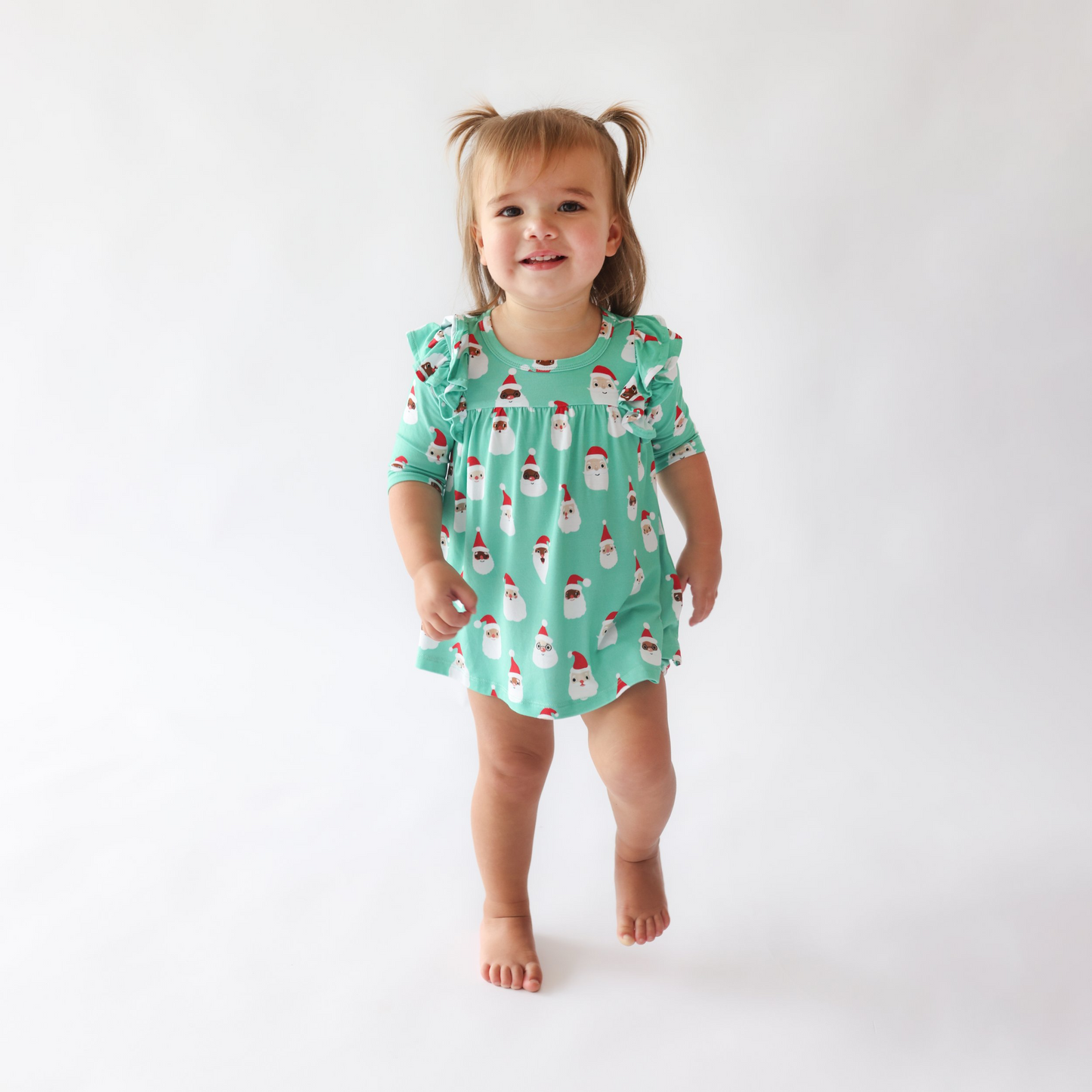 Santa Medley Dress Bloomer Set