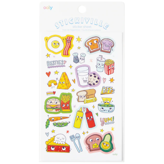 Sticker Sheet BFF foods