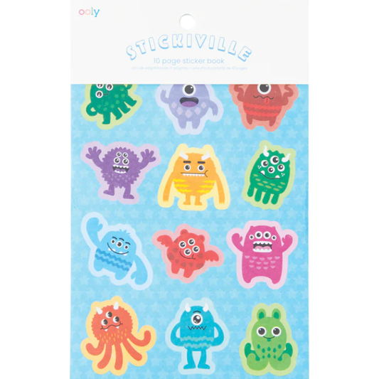 Sticker Book Monster