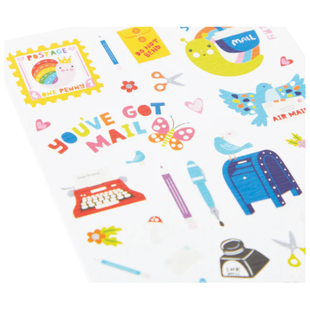 Sticker Sheet Snail Mail