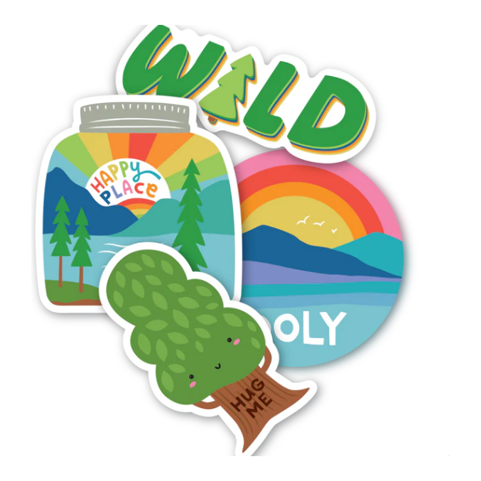 Vinyl Sticker Wild Outdoors