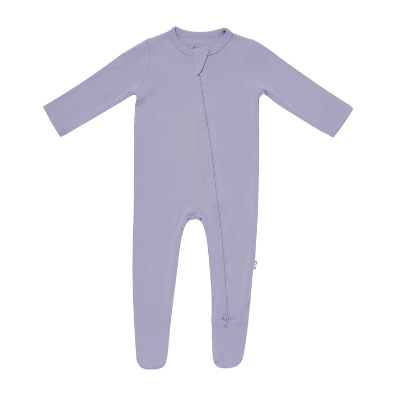 Taro Zippered Footie