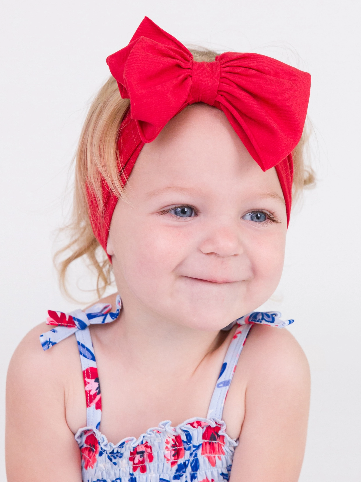 Red Bow Headband