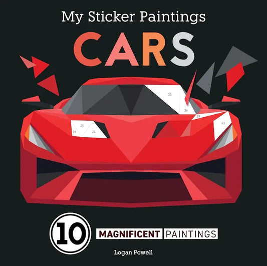 My Sticker Paintings: Cars Activity Book